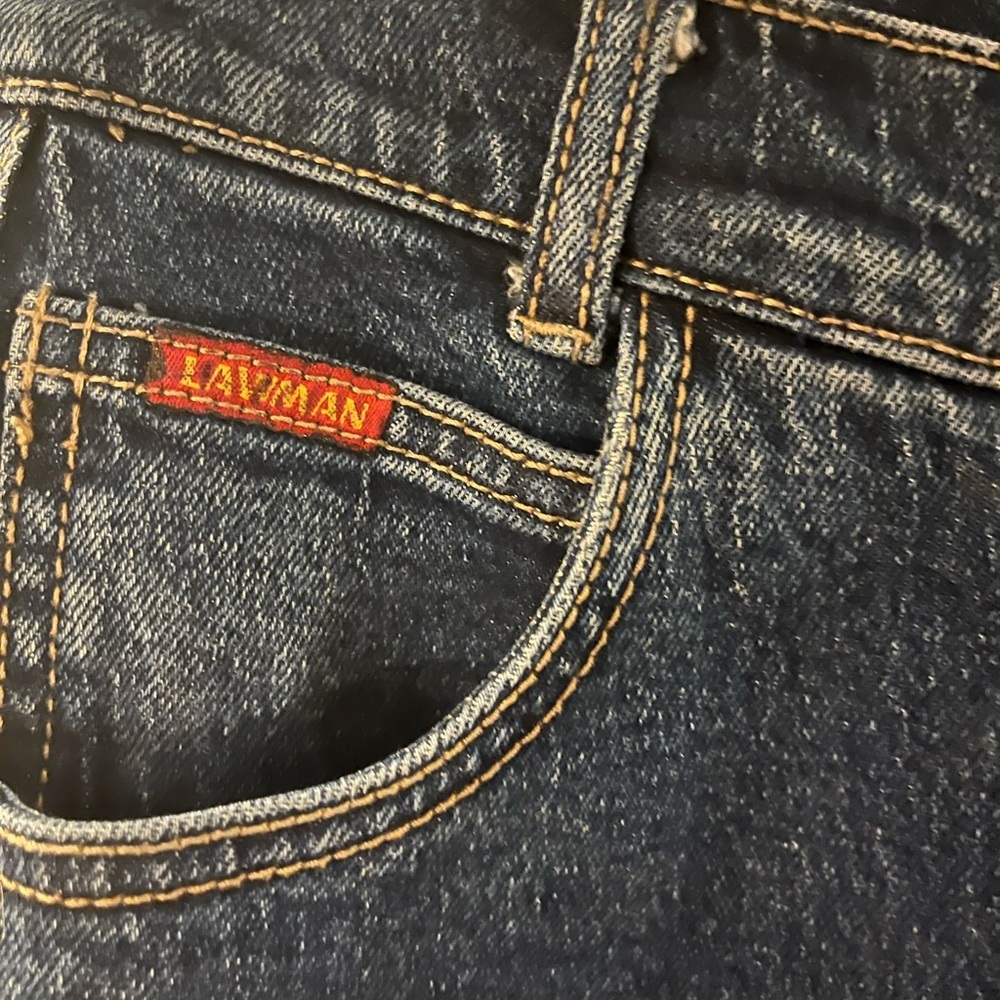 Vintage Lawman  Western Jeans  chain design, size 7 - Picture 5 of 13